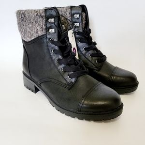 Women's Lue Microsuede Lace-Up Hiking Boots